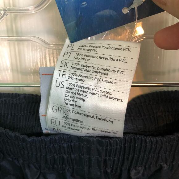 NWT Portwest Classic Rain Pants S441 Navy Blue Elastic Waist: Men's XXL - Picture 8 of 9